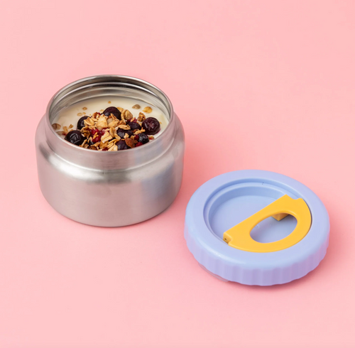 250ml Stainless Steel Insulated Food Jar | Blue