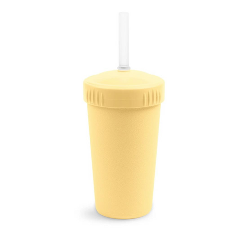 Re-Play Straw Cup with Reusable Straw - Lemon Drop