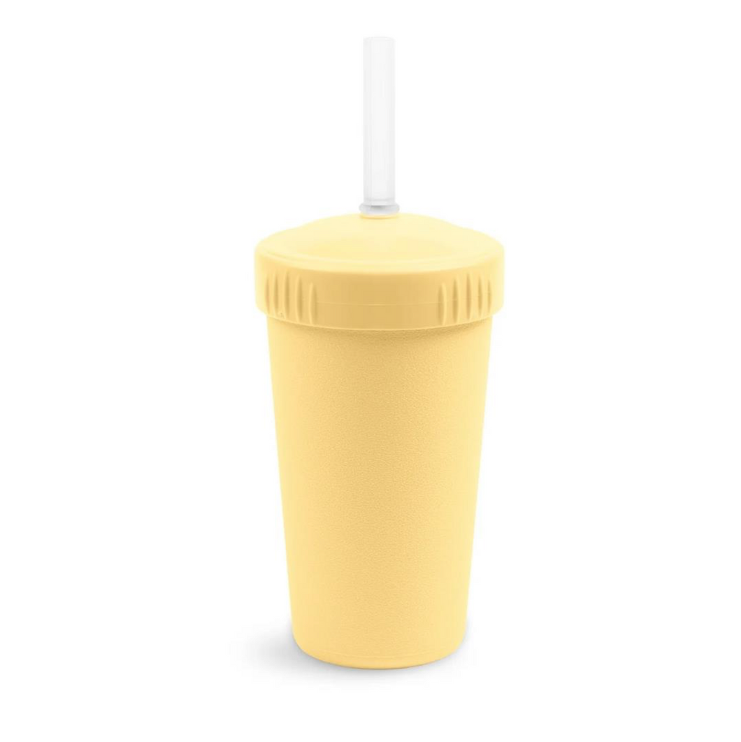 Re-Play Straw Cup with Reusable Straw - Lemon Drop