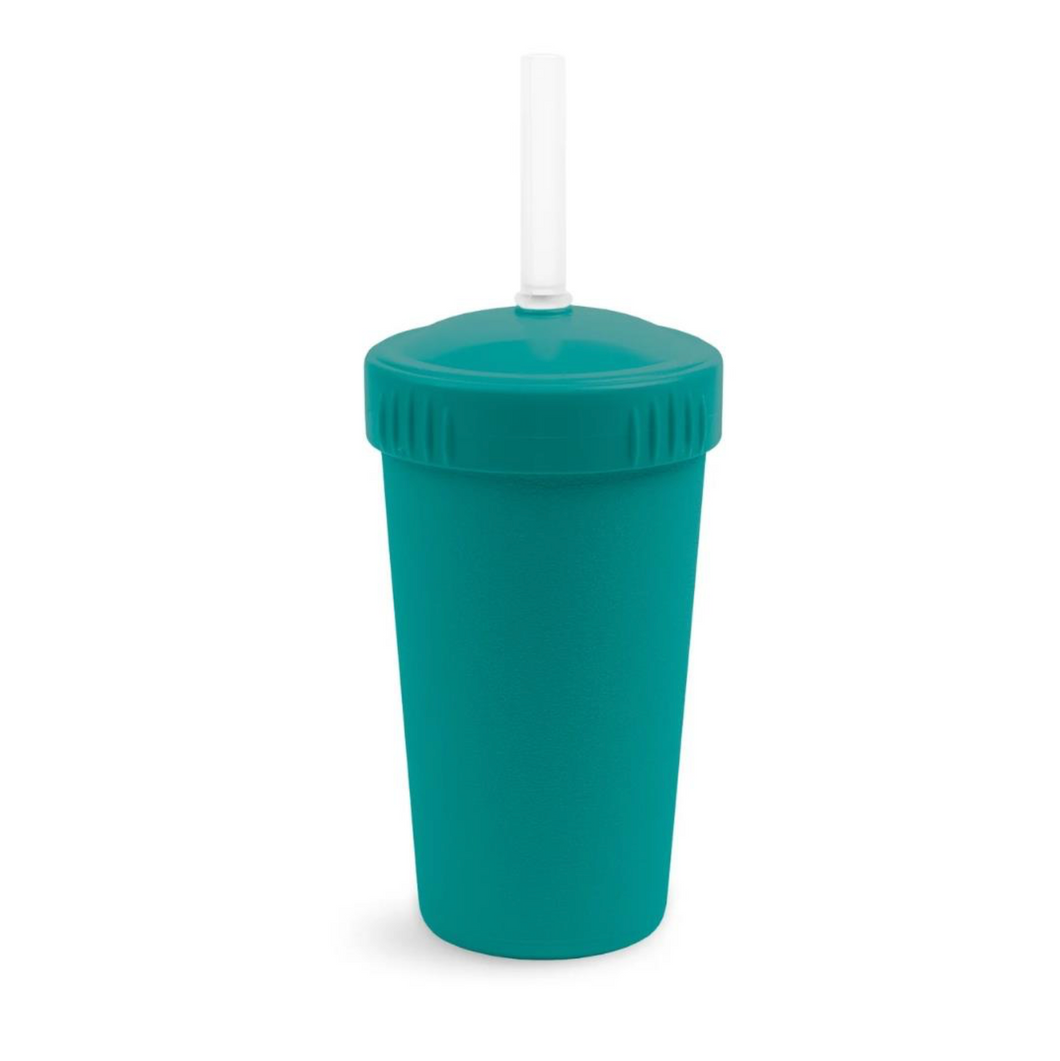 Re-Play Straw Cup with Reusable Straw - Teal