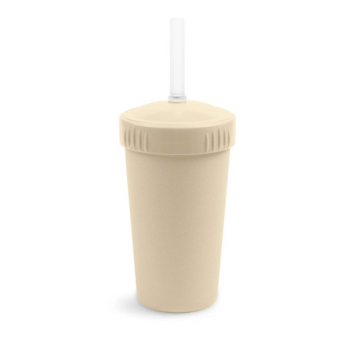 Re-Play Straw Cup with Reusable Straw - Sand