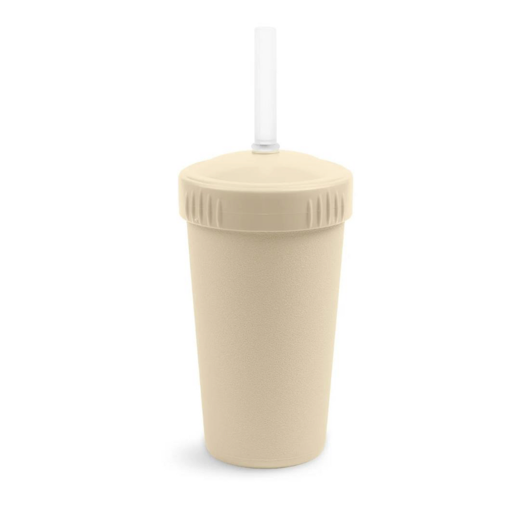Re-Play Straw Cup with Reusable Straw - Sand