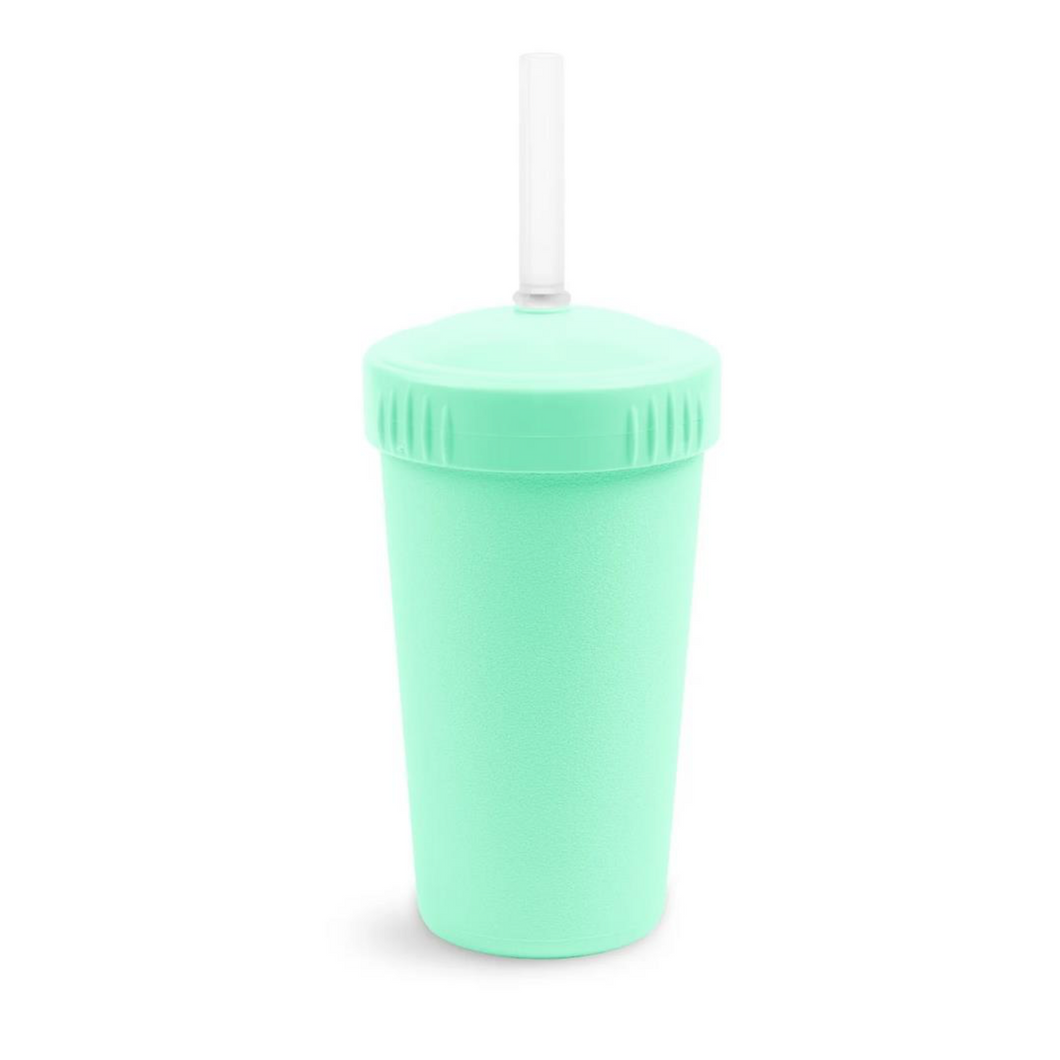 Re-Play Straw Cup with Reusable Straw - Mint