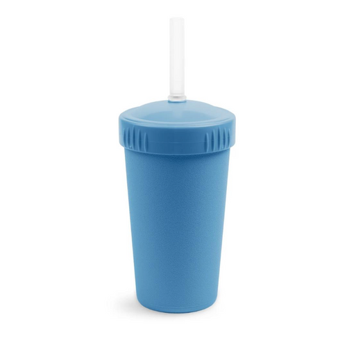 Re-Play Straw Cup with Reusable Straw - Denim