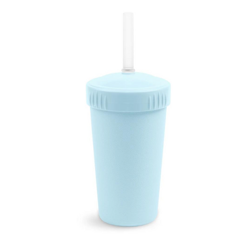 Re-Play Straw Cup with Reusable Straw - Ice Blue