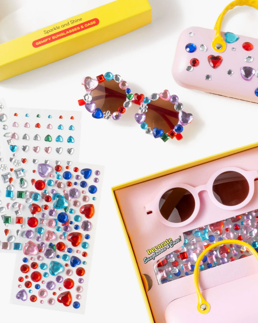 Sparkle and Shine Sunglasses and Case