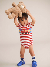 Load image into Gallery viewer, Fireman Hux Stripe Romper