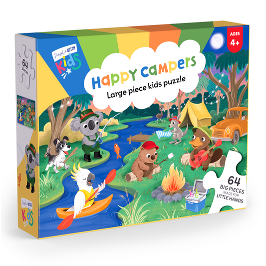 Happy Campers 64pc Puzzle