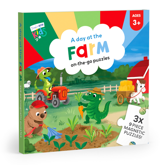 On the Farm Magnetic Puzzles