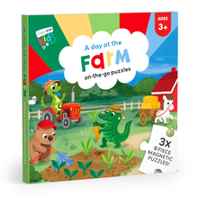 Load image into Gallery viewer, On the Farm Magnetic Puzzles