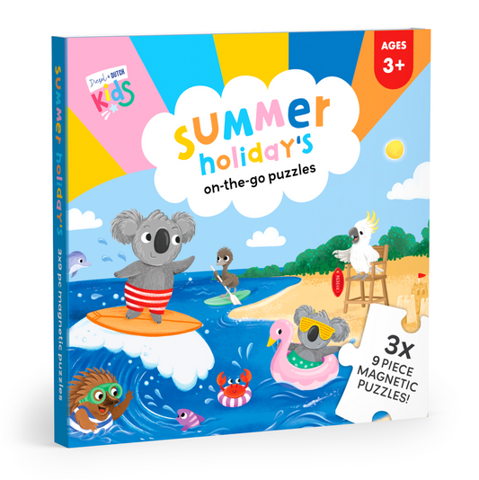 Summer Holidays Magnetic Puzzles