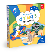 Load image into Gallery viewer, Australian Animals | My First 3pc Puzzles