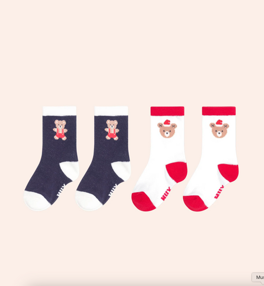 2Pk Festive Socks