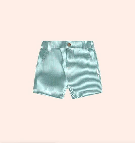 Mistletoe Stripe Short