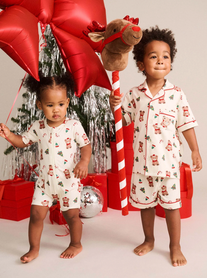 Festive Hux Zip Romper