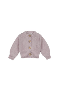 Sienna Cardigan - Violet Tint