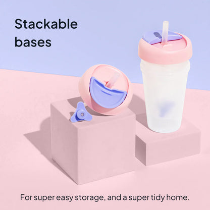 Weighted Straw Sippy Cup 2pc