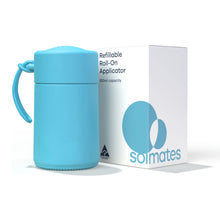 Load image into Gallery viewer, Sky Blue Refillable Roll on Applicator 100ml