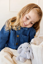 Load image into Gallery viewer, Snuggle Bunnies - Penelope Keyring - Silver