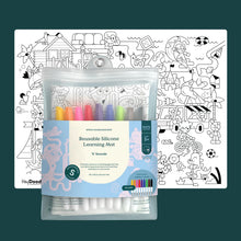 Load image into Gallery viewer, 'S' Sounds Speech Therapy Colouring &amp; Doodle Mat