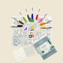 Load image into Gallery viewer, 'T' Sounds Speech Therapy Colouring &amp; Doodle Mat