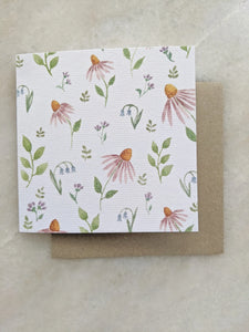 Spring Flowers Card