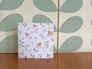 Spring Flowers Card