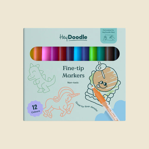 HeyDoodle FINE-TIP Pens set