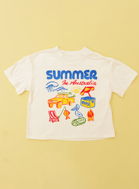 Summer in Australia Tee SIZE 3-4YR and 7-8YR