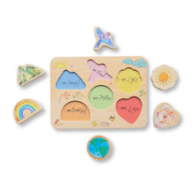 Load image into Gallery viewer, SunChild Affirmation Wooden Puzzle
