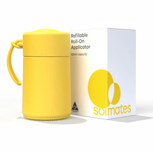 Sunshine Yellow Refillable Roll on Applicator 100ml