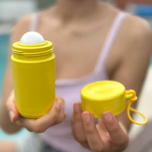 Load image into Gallery viewer, Sunshine Yellow Refillable Roll on Applicator 100ml
