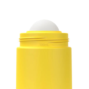 Sunshine Yellow Refillable Roll on Applicator 100ml