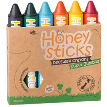 Load image into Gallery viewer, Honeysticks Super Jumbos 6pc