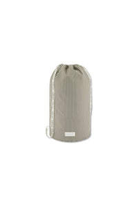 Swimbag | Fine Vertical Stripe Dark Olive