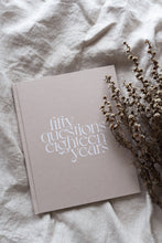 Load image into Gallery viewer, Fifty Questions, Eighteen Years Keepsake Baby Journal