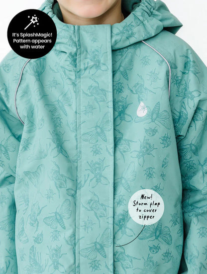 Splash Magic Storm Jacket | Seafoam/Insect