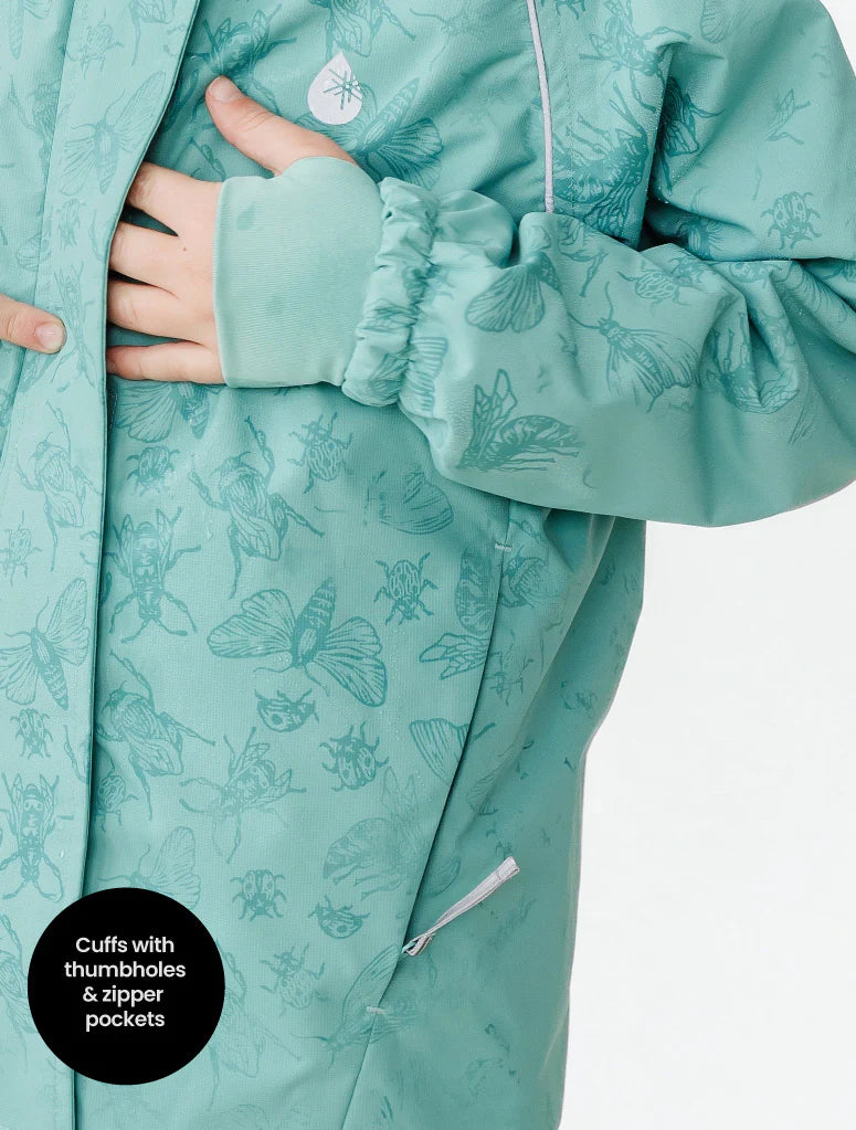 Splash Magic Storm Jacket | Seafoam/Insect