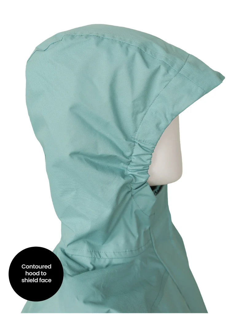 Splash Magic Storm Jacket | Seafoam/Insect