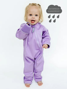 All-Weather Fleece Onesie | Periwinkle