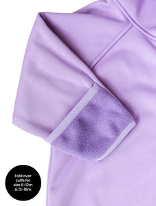 All-Weather Fleece Onesie | Periwinkle