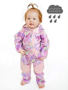 All-Weather Fleece Onesie | Pretty Petals