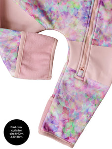 All-Weather Fleece Onesie | Pretty Petals