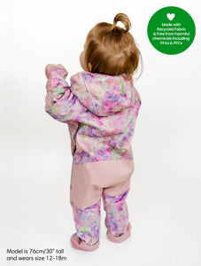 All-Weather Fleece Onesie | Pretty Petals