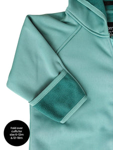 All-Weather Fleece Onesie | Seafoam