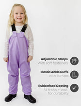 Load image into Gallery viewer, All-Weather Fleece Overalls | Periwinkle