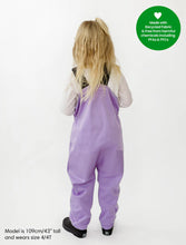 Load image into Gallery viewer, All-Weather Fleece Overalls | Periwinkle