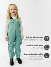 Load image into Gallery viewer, All-Weather Fleece Overalls | Seafoam