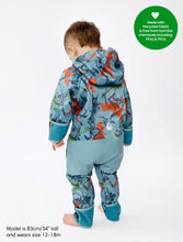 Load image into Gallery viewer, All Weather Fleece Onesie | Dino