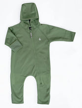 Load image into Gallery viewer, All Weather Fleece Onesie | Forest Moss